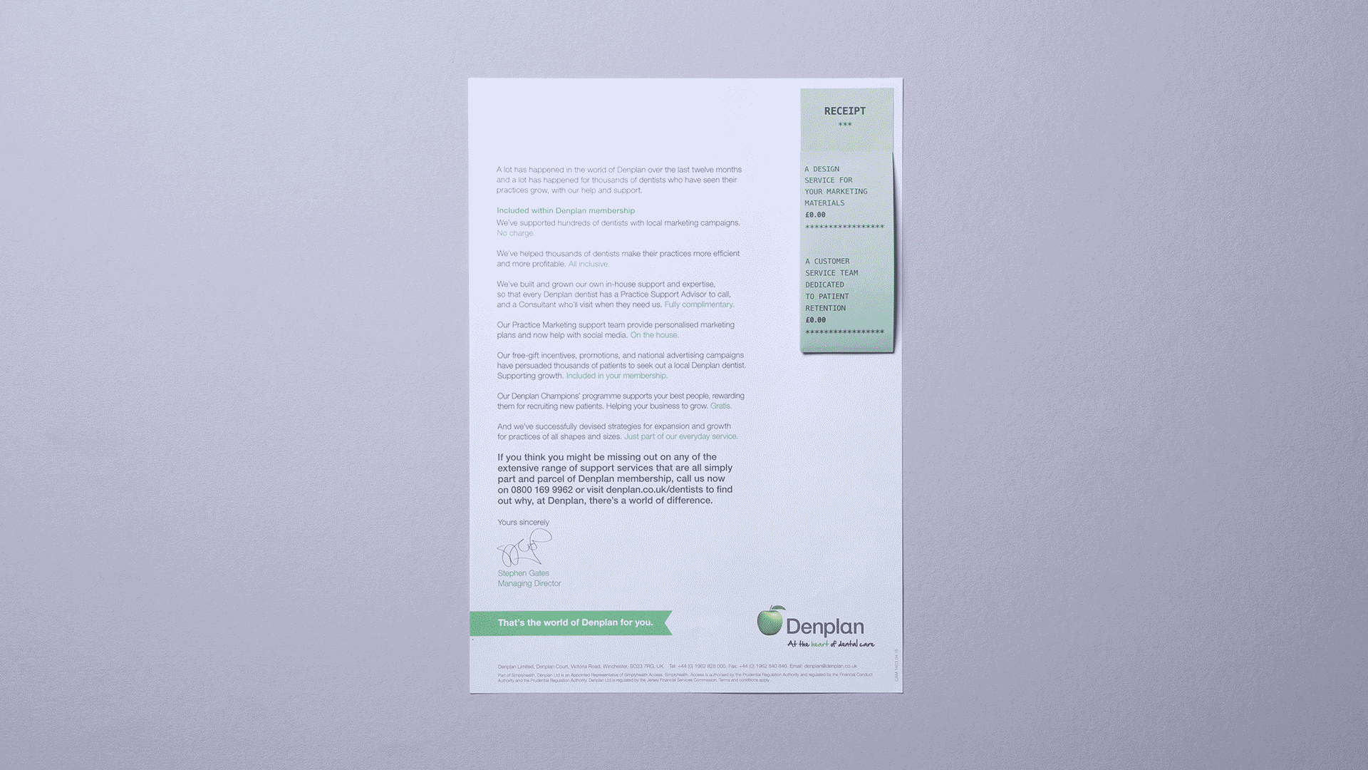 Denplan If Receipt Campaign Gif 2