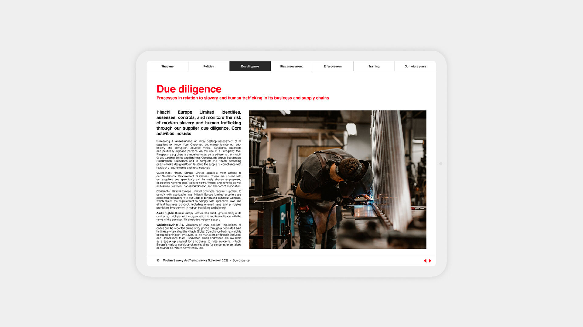 Hitachi Mod Slav ipad 5